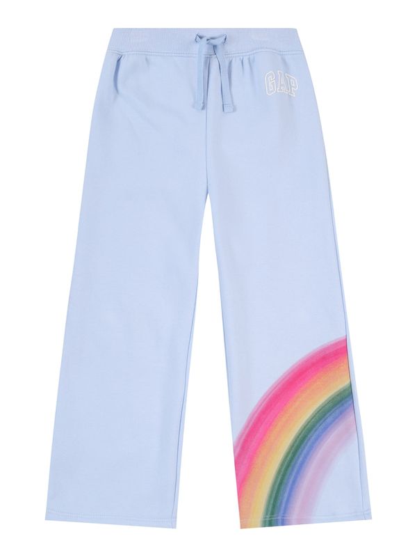 GAP GAP Hlače  svetlo modra / rumena / svetlo lila / svetlo roza