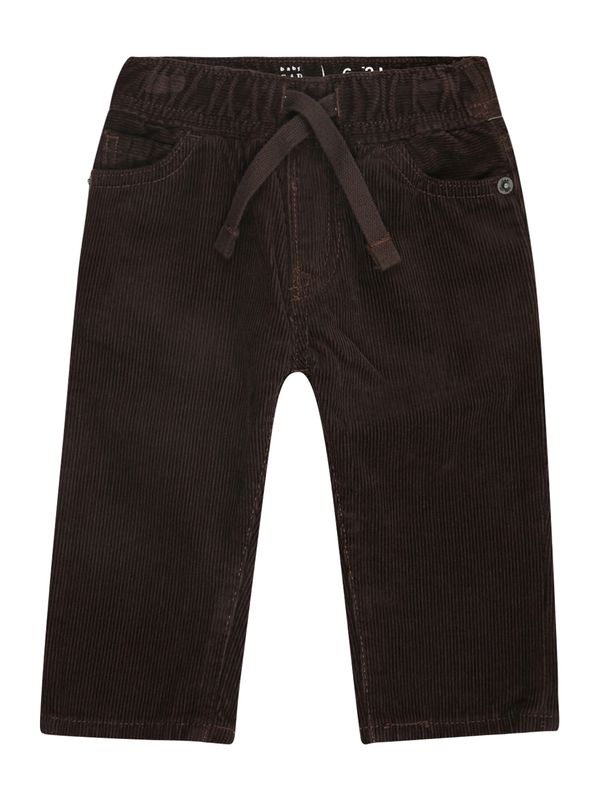 GAP GAP Hlače  temno rjava