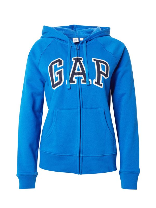 GAP GAP Jopa na zadrgo 'HERITAGE'  azur / temno modra / bela