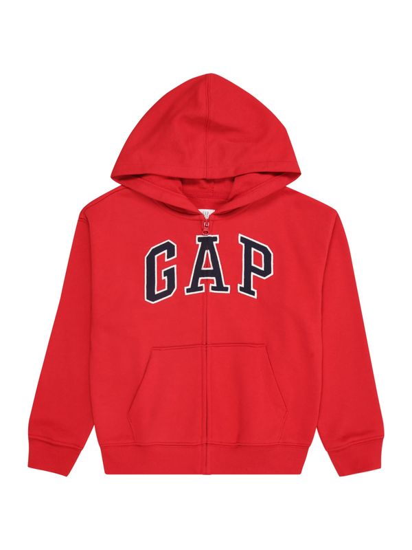 GAP GAP Jopa na zadrgo 'HERITAGE'  marine / rdeča / bela