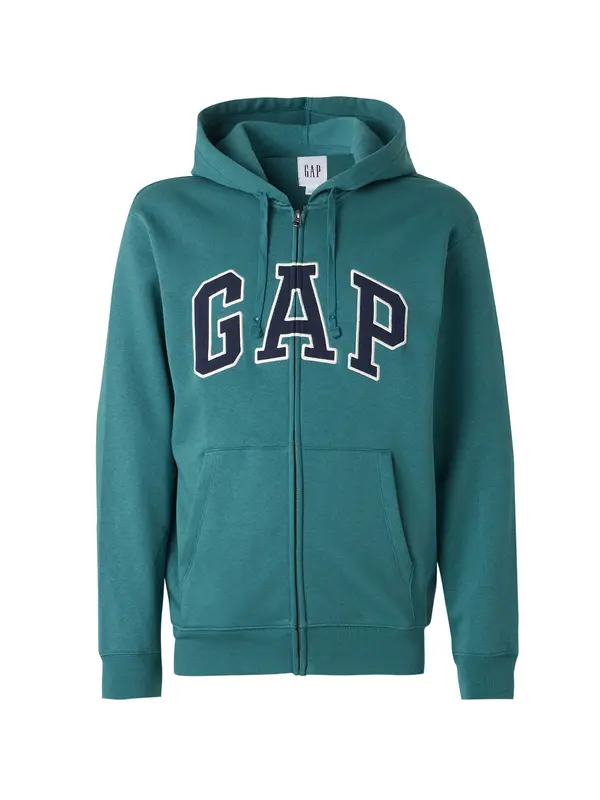 GAP GAP Jopa na zadrgo 'HERITAGE'  marine / smaragd / bela