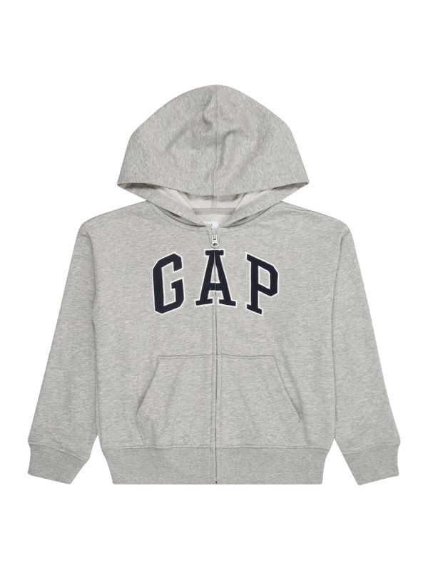 GAP GAP Jopa na zadrgo 'HERITAGE'  mornarska / pegasto siva / bela