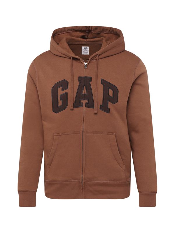 GAP GAP Jopa na zadrgo 'HERITAGE'  temno modra / brokat / temno rjava