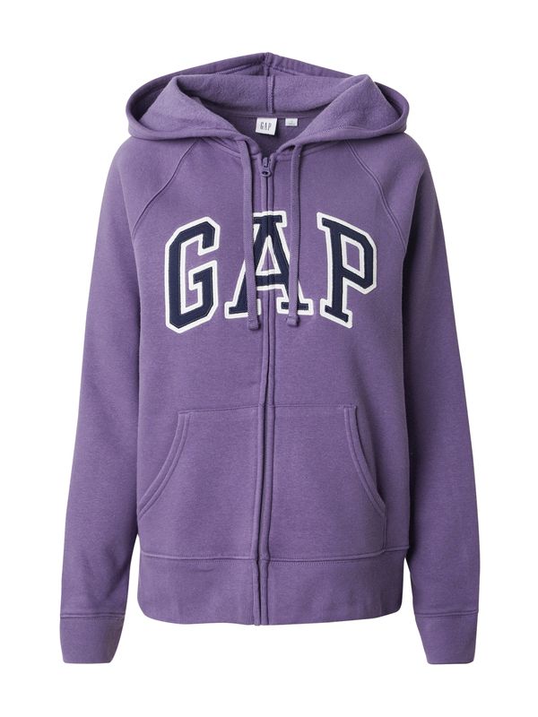 GAP GAP Jopa na zadrgo 'HERITAGE'  temno modra / lila / bela