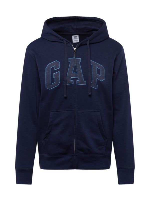 GAP GAP Jopa na zadrgo  mornarska / nočno modra / azur