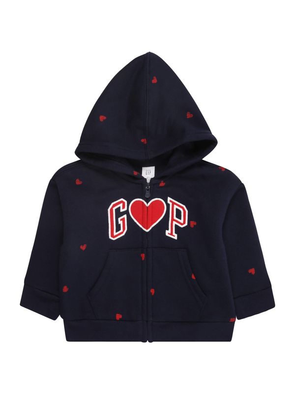 GAP GAP Jopa na zadrgo  mornarska / rdeča / bela