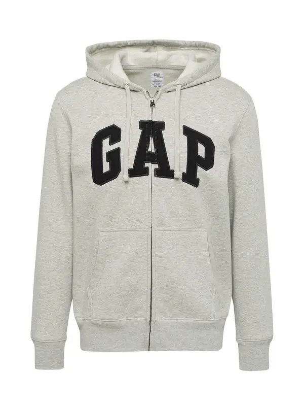 GAP GAP Jopa na zadrgo  pegasto siva