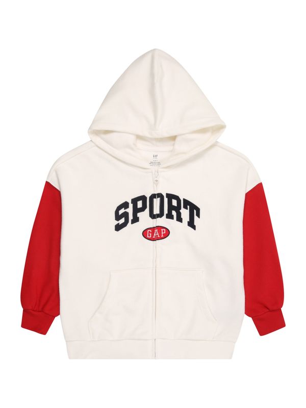 GAP GAP Jopa na zadrgo  rdeča / črna / bela