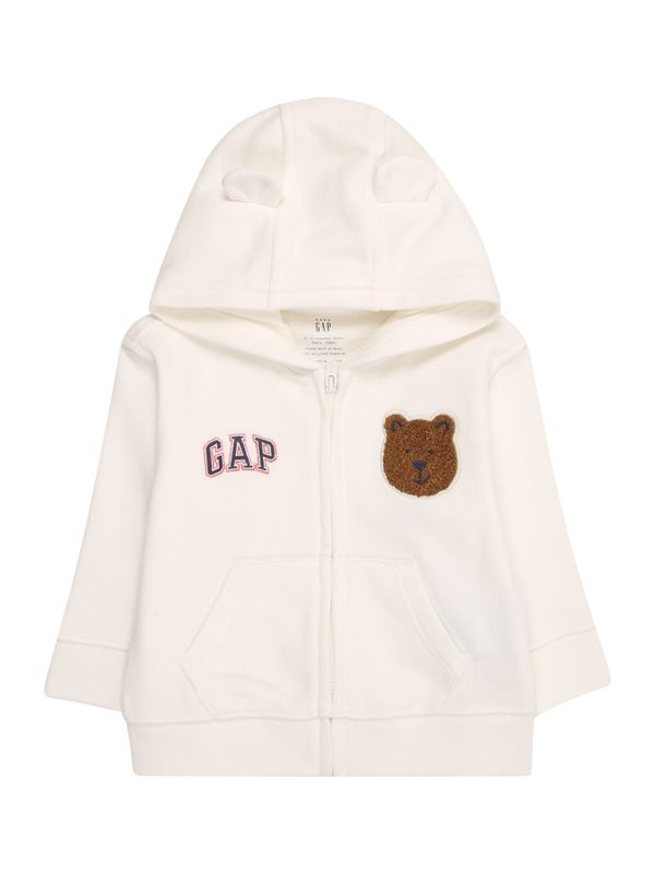 GAP GAP Jopa na zadrgo  rjava / bela