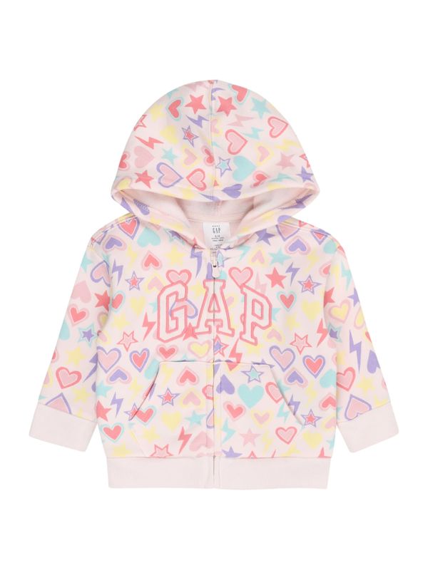 GAP GAP Jopa na zadrgo  svetlo modra / pastelno rumena / vijolično modra / roza