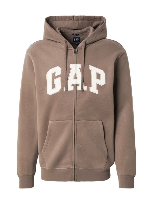GAP GAP Jopa na zadrgo  svetlo rjava / off-bela