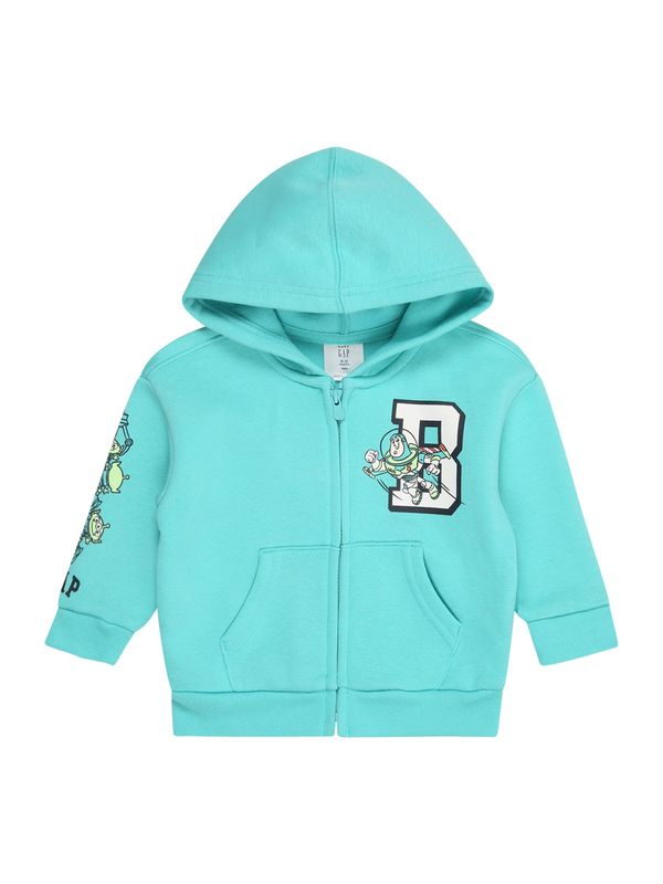 GAP GAP Jopa na zadrgo  turkizna / svetlo zelena / črna / bela