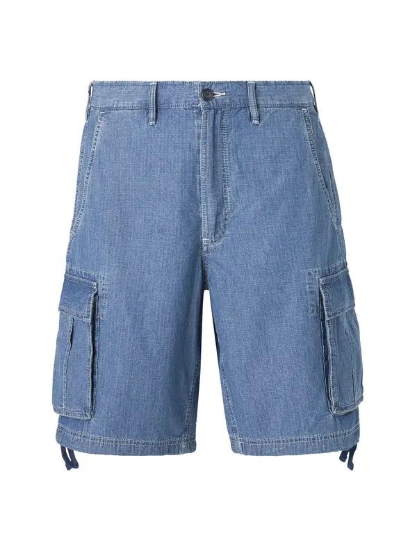 GAP GAP Kargo kavbojke  moder denim