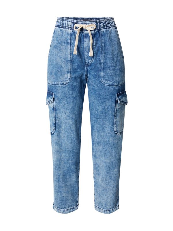 GAP GAP Kargo kavbojke  moder denim