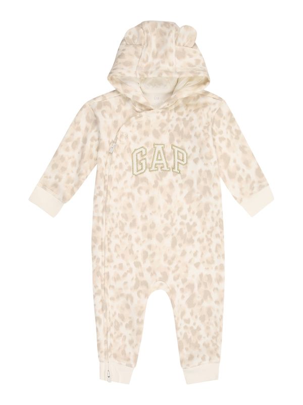 GAP GAP Kombinezon  bež / svetlo bež / temno bež / zlata