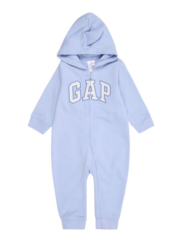 GAP GAP Kombinezon 'Novelty'  nebeško modra / bela
