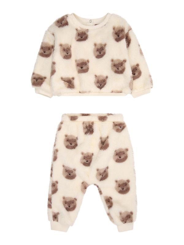 GAP GAP Komplet  bež / brokat / volneno bela