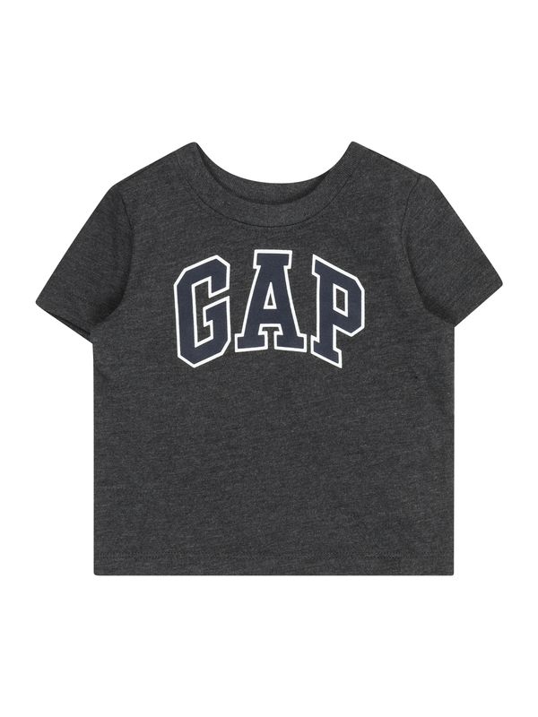 GAP GAP Majica  antracit / bela