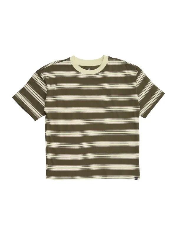 GAP GAP Majica  bež / pastelno zelena / temno zelena / bela