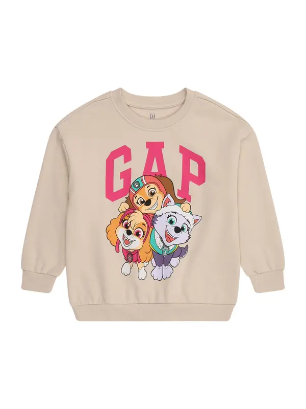 GAP GAP Majica  bež / svetlo oranžna / roza / bela