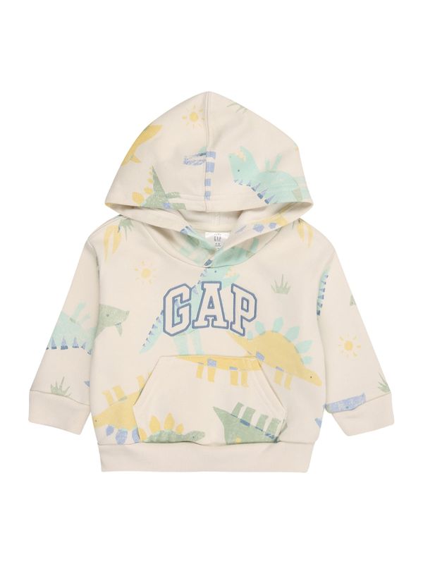 GAP GAP Majica  bež / voda / rumena / zelena