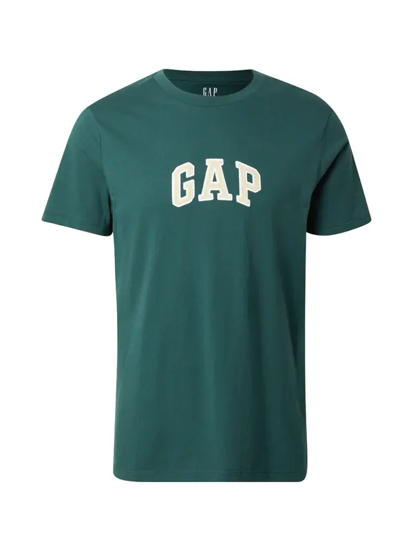 GAP GAP Majica  chamois / smaragd / bela