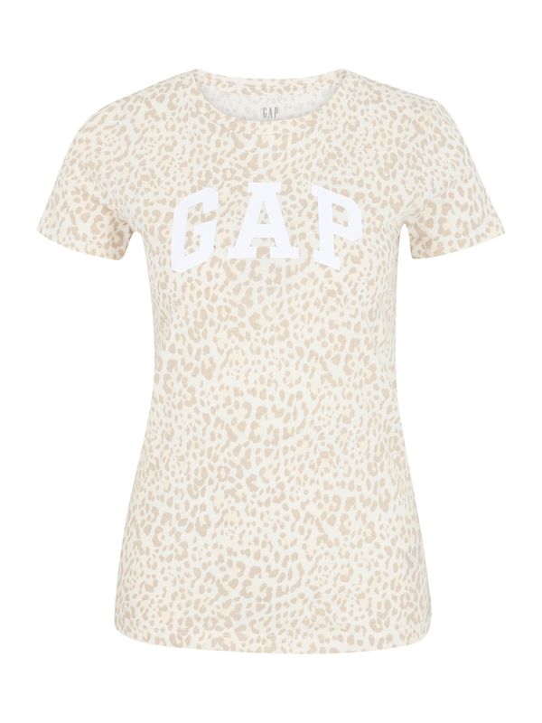 GAP GAP Majica 'Classic'  nude / kapučino / bela