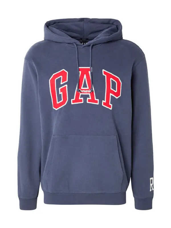 GAP GAP Majica 'CLSC'  safir / živo rdeča / bela
