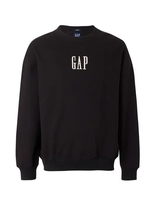 GAP GAP Majica  črna / bela