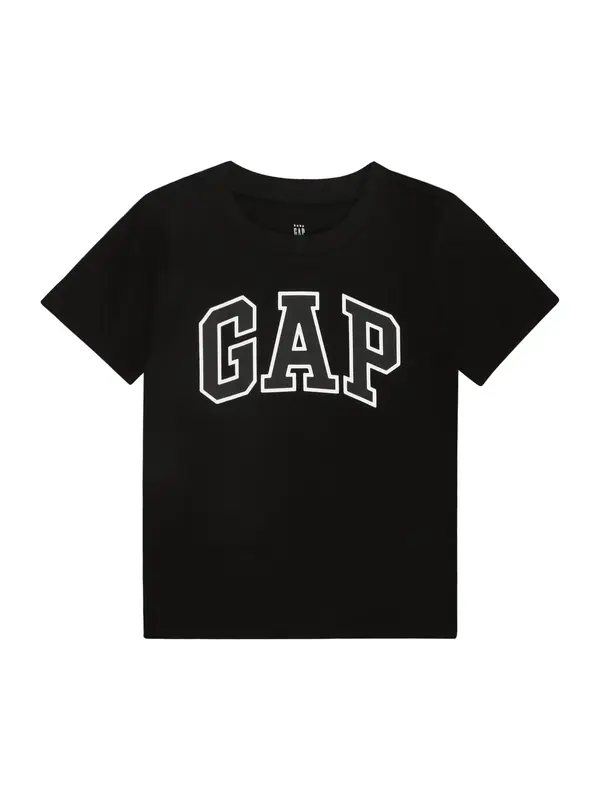 GAP GAP Majica  črna / bela
