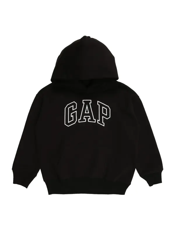 GAP GAP Majica  črna / bela