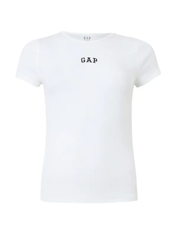 GAP GAP Majica  črna / bela
