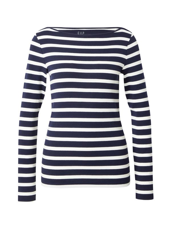 GAP GAP Majica  črna / bela