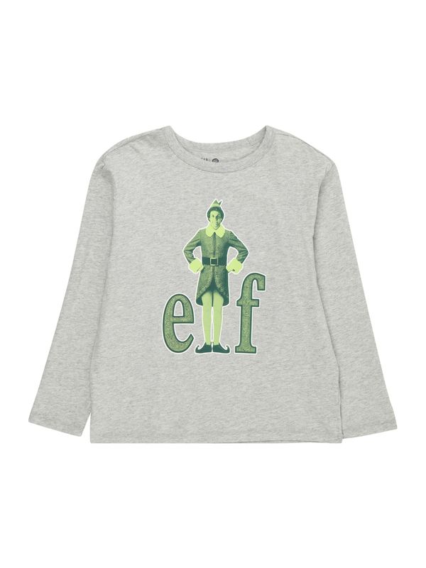 GAP GAP Majica 'ELF'  pegasto siva / zelena / svetlo zelena / temno zelena