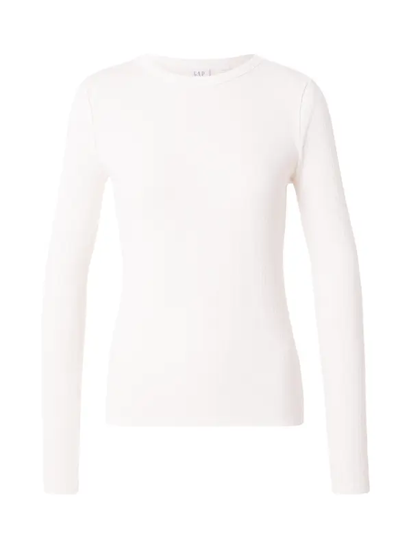 GAP GAP Majica 'ESSENTIAL POINTELLE'  bela