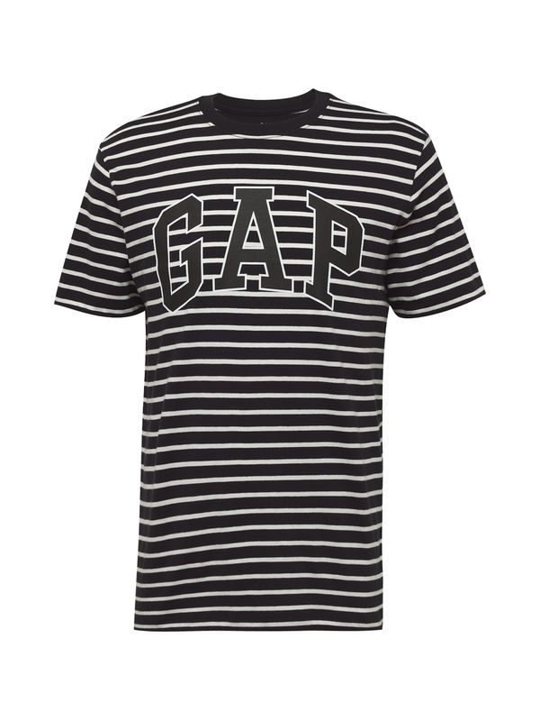 GAP GAP Majica 'EVERYDAY'  črna / bela