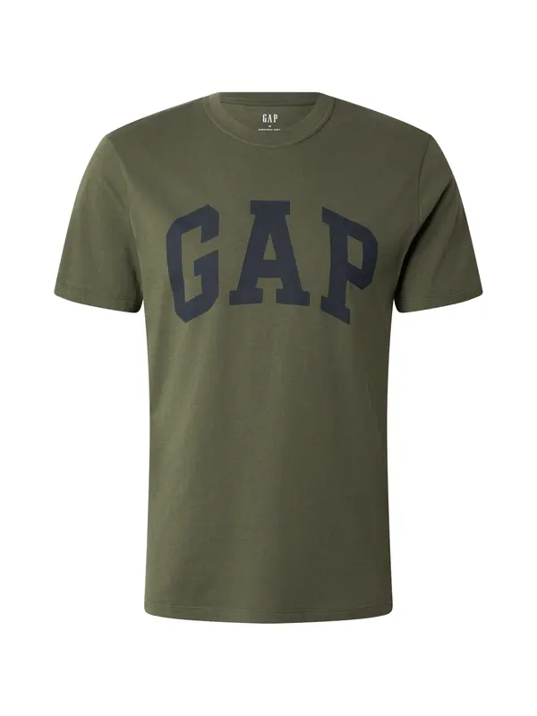 GAP GAP Majica 'EVERYDAY'  oliva / črna