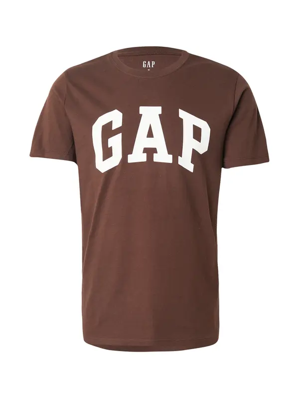 GAP GAP Majica 'EVERYDAY'  rjava / bela