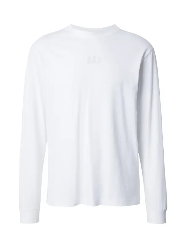 GAP GAP Majica 'EVERYDAY'  svetlo siva / bela