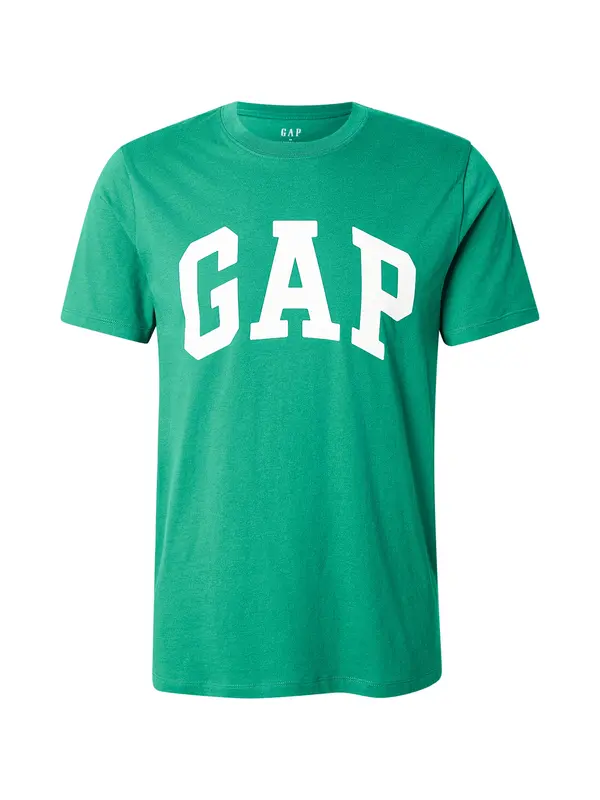 GAP GAP Majica 'EVERYDAY'  zelena / bela