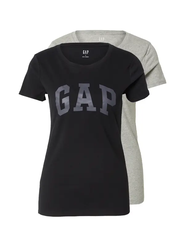 GAP GAP Majica 'FRANCHISE CLSC'  marine / pegasto siva / črna / bela