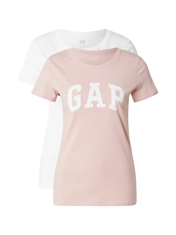 GAP GAP Majica 'FRANCHISE CLSC'  mornarska / puder / bela