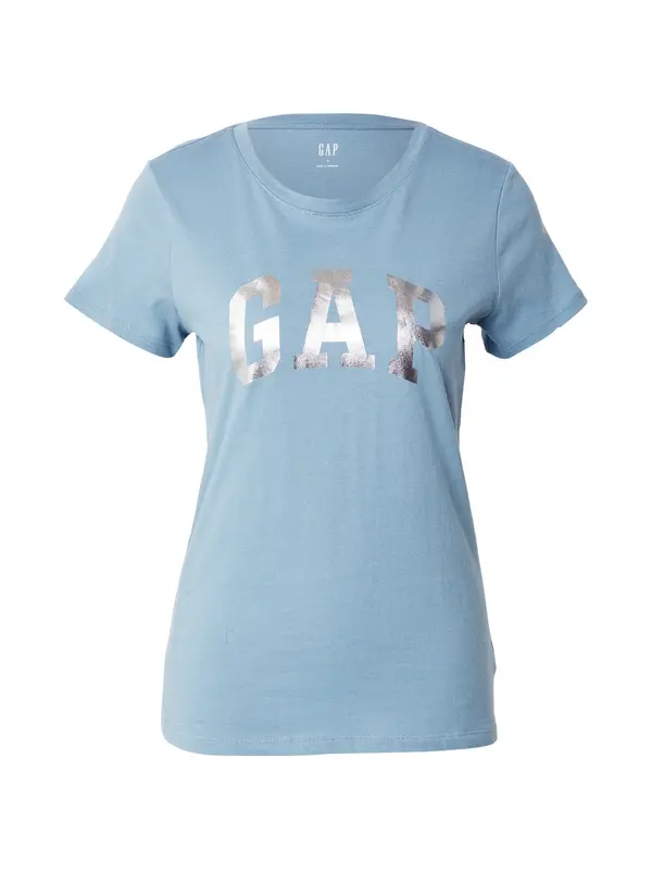 GAP GAP Majica  golobje modra / srebrna