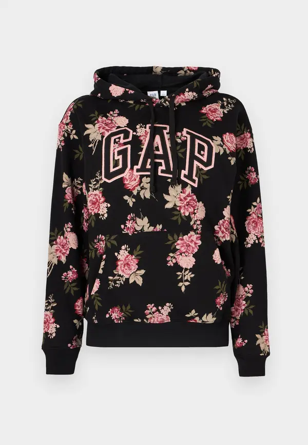GAP GAP Majica 'HERITAGE'  bež / kaki / roza / črna