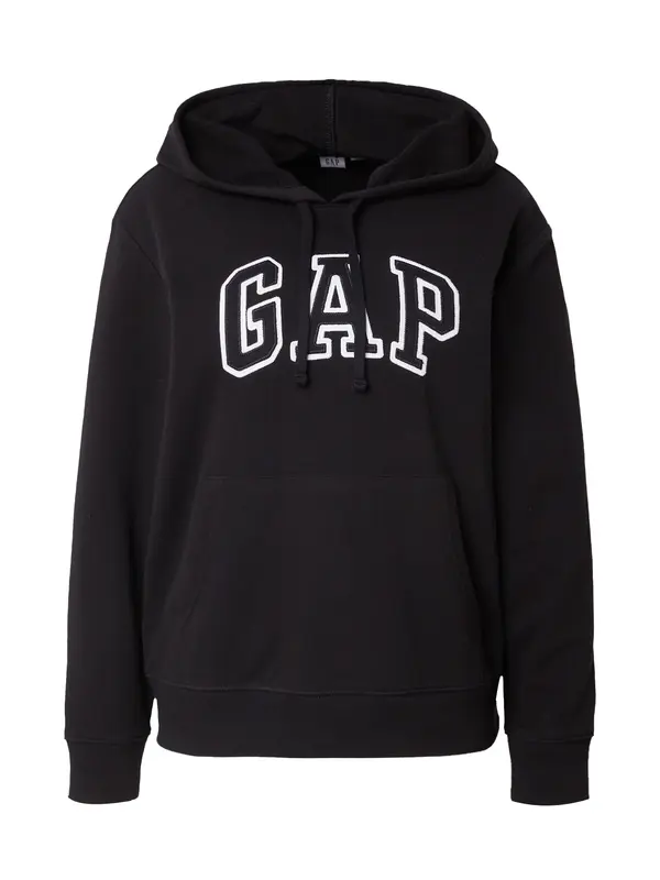 GAP GAP Majica 'Heritage'  črna / bela