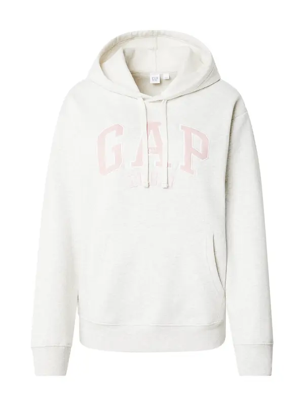 GAP GAP Majica 'HERITAGE'  ecru / roza / bela