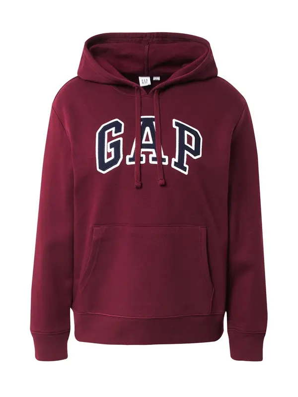 GAP GAP Majica 'HERITAGE'  marine / vinsko rdeča / bela