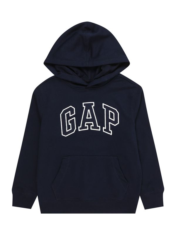 GAP GAP Majica 'HERITAGE'  mornarska / bela