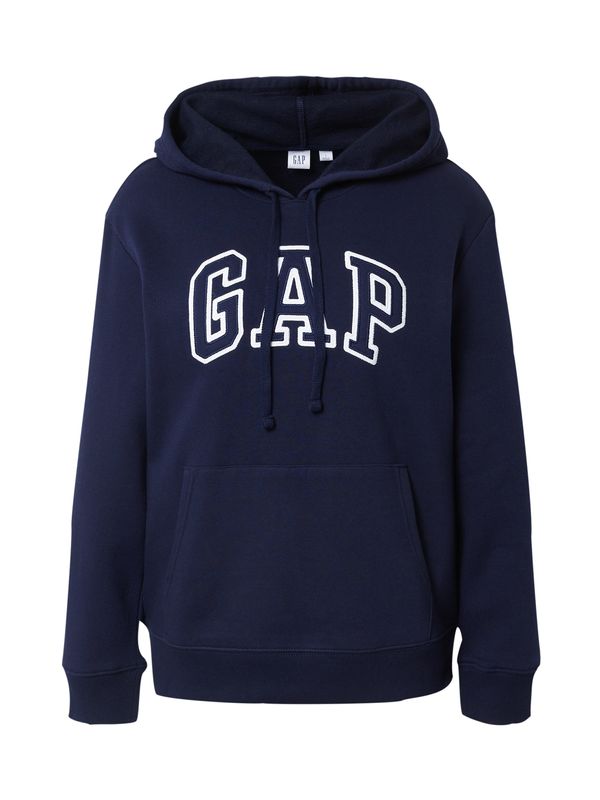 GAP GAP Majica 'HERITAGE'  mornarska / bela