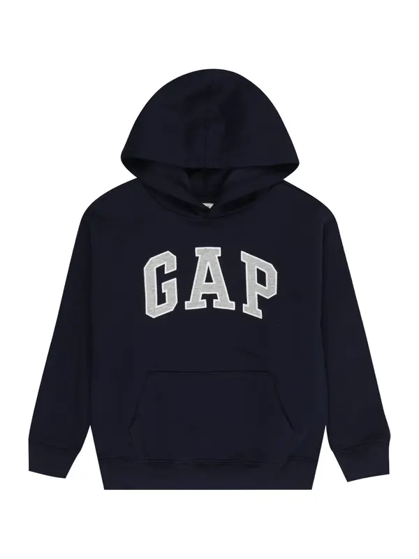 GAP GAP Majica 'HERITAGE'  mornarska / pegasto siva